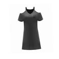 thumbnail image 4 of Vestido casual con hombros descubiertos para mujer, para vacaciones en la calle, uso diario, femenino S, 4 of 7