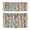 Multicolor, variant on Gumesh Kitchen Curtains, Short Non-See-Through Privacy Tier Curtains, Light Filtering Semi Sheer Small Window Drapes for Bathroom Cafe, 3Pcs