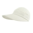 thumbnail image 1 of Sombrero de visera ancha para mujer - Gorra de playa ajustable y plegable para actividades al aire libre, viajes y senderismo, 1 of 2