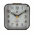 thumbnail image 1 of 1pc Practical Alarm Clock,Creative Mini Bedside Alarm Clock-for Bedroom,Living Room,Kitchen,Black,8X4.2X8cm, 1 of 5