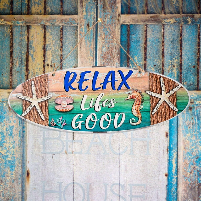 Ongmies Pendant Clearance Summer Slippers Hanging Sign Shape