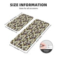 thumbnail image 2 of Sikiie Happy Skeleton Kitchen Mat 2 PCS Cushioned Kitchen Rug, Waterproof Non-Slip Kitchen Mats for Kitchen, Floor Home, Sink, Laundry, 2 of 6
