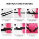 thumbnail image 4 of Adjustable Quick Release Non-Slip Backpack Chest Strap for Hiking, Jogging, School Bags (2-Pack), 4 of 5