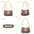 thumbnail image 2 of Retro Square TradditionalWomen Small Shoulder Bag Crossbody Tote Hobo Bags Purse Clutch Handbags with Chain Strap for Women, 2 of 7
