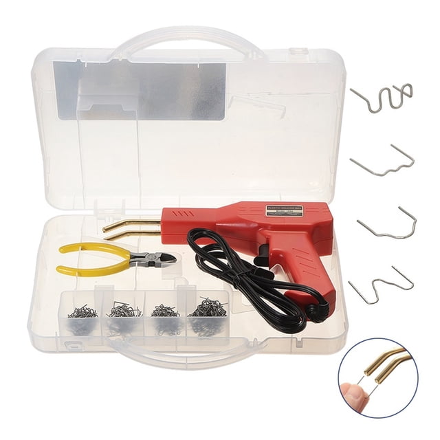 Handy Plastic Welder Garage Tools Hot Staplers Machine Staple Car Bumper Repairing Stapler Welding Tools ,Easy to Use