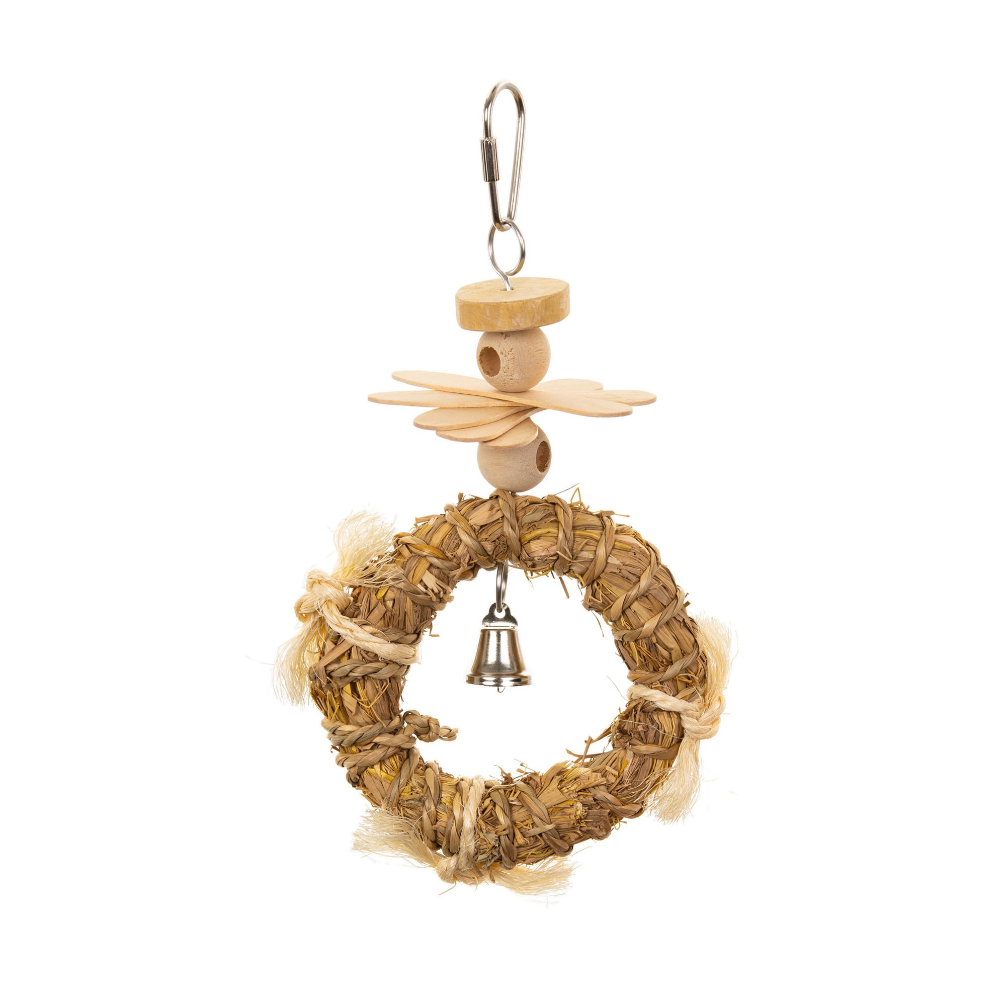 Prevue Pet Products Natural Sound & Movement Naturals - Crown Bird Toy 62557