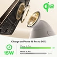 thumbnail image 3 of ZEEHOO 4-In-1 Wireless Charging Station Qi2 15W Mag-Safe Charger with 360° Rotating Base & Adjustable Brightness Night Light, for Iphone, Airpods, Iwatch, for Samsung & Galaxy Watch with 30W Adapter, 3 of 9
