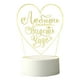 thumbnail image 2 of RKSTN Decorative lights Mother's Day Gift-LED Acrylic 3D Mother's Day Greeting Gift Light, Acrylic Greeting Mother's Day Gift Atmosphere Light (White Warm Light), 2 of 6
