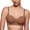 A1-Coffee, variant on Bras for Women Wirefree Bra Backless Bra V Neck Bra Pact Bra Thin Strap Bra Padded Bralette Long Line Bralette Wireless Bras for Women Barely There No-show Bra Pink M