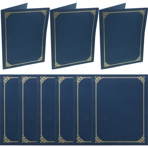 KAKOWELY 10 fundas decorativas para certificados, fundas protectoras para certificados.