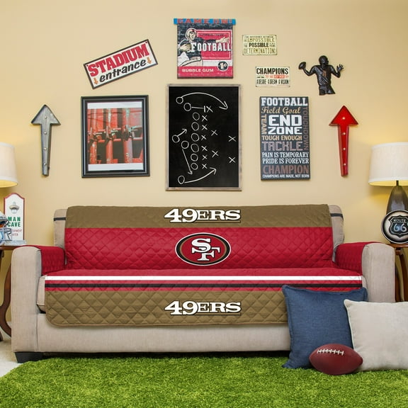 Nfl Licensed Furniture Protector Sofa Couch Cover