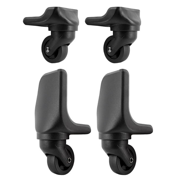 Ruedas de equipaje de repuesto de rotación de 360 piezas Ruedas