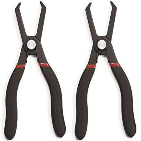 

ZUARFY 2 Pieces Portable Angled Push Pin Pliers for Homes Warehouses Anti-Slip