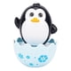 thumbnail image 1 of Muñeco de bebé Roly Poly, juguete que se tambalea, sonajeros con cabeza, adorno para bebés pingüino, 1 of 9