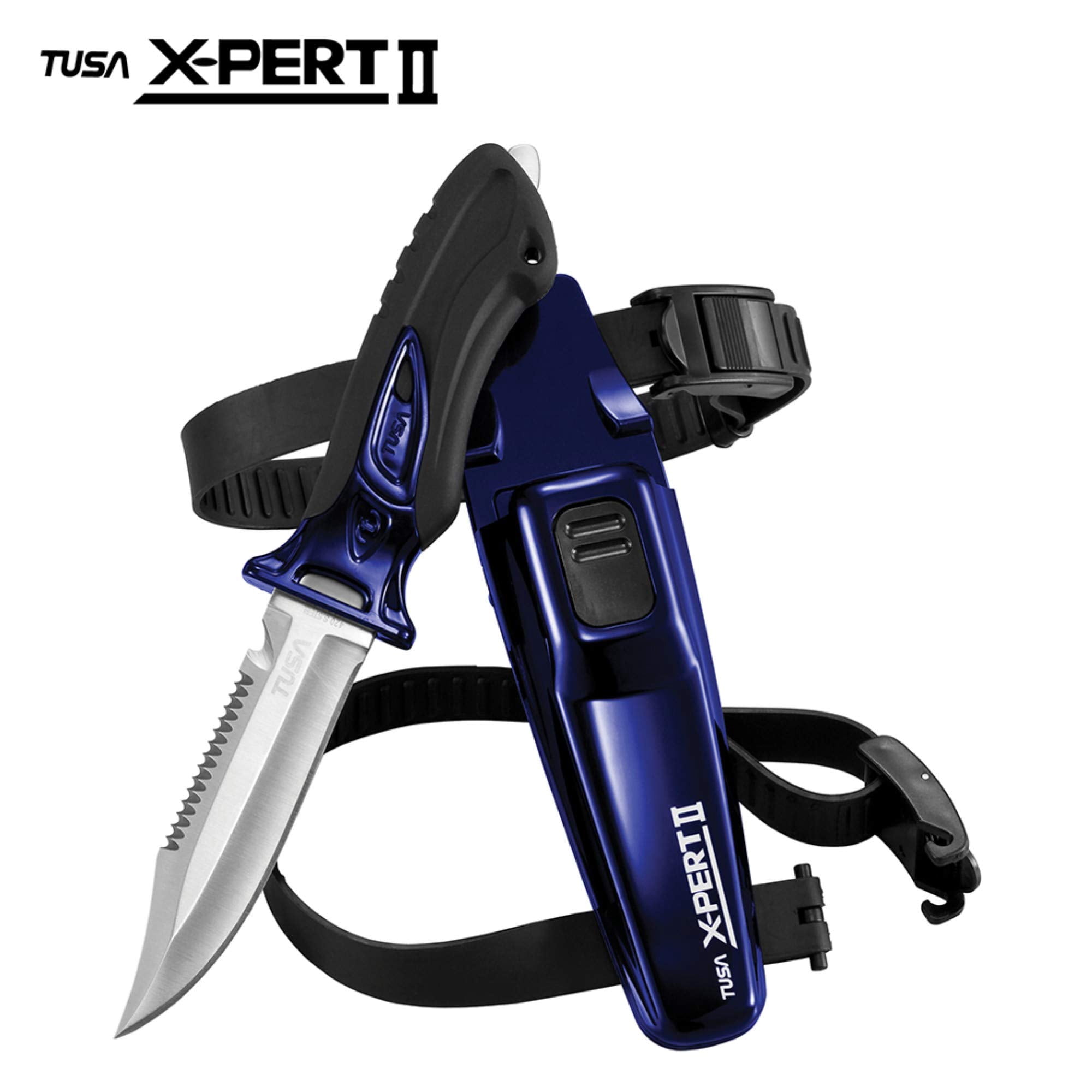TUSA X-Pert II Drop Point Dive Knife