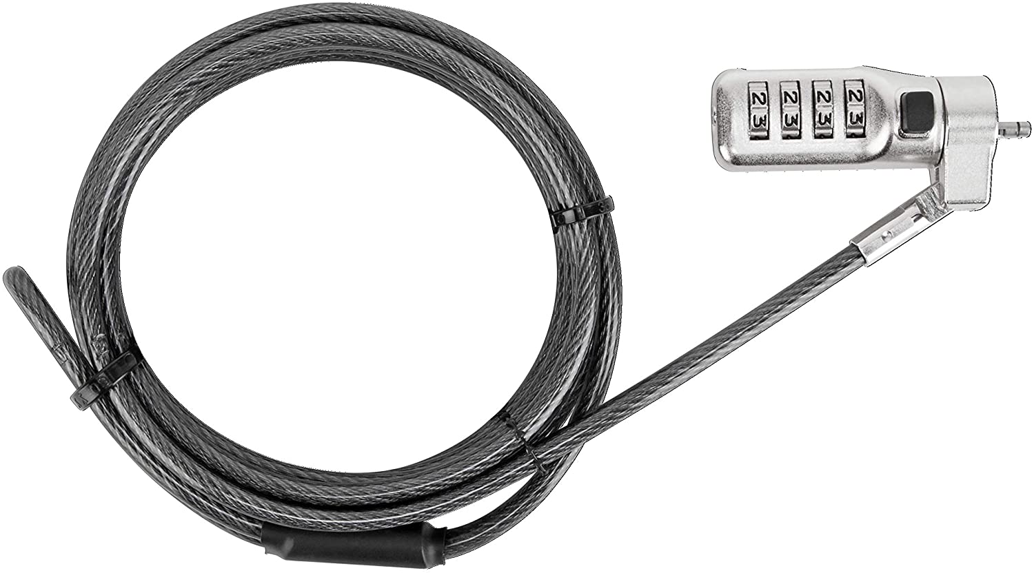 Kensington Master Lock Cable Black Universal Notebook Security Laptop Computers - image 3 of 5