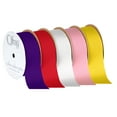 Offray Ribbon, Regal Purple 1 1/2 inch Grosgrain Polyester Ribbon, 12