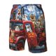 thumbnail image 4 of Balery Halloween Pets Pumpkins Traje de Baño Estilo Hawaiano para Hombre, Shorts de Secado Rápido con Bolsillos-XX-Large, 4 of 6