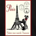 thumbnail image 3 of CafePress - Paris Poodle T Shirt - Men's Classic Graphic Cotton T-Shirt, 3 of 4