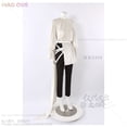 thumbnail image 2 of Alien Stage Anime Idol Cosplay juego de rol fiesta Top pantalones pajarita hombres mujeres Halloween carnaval Cos traje púrpura claro, 2 of 5
