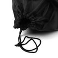 thumbnail image 4 of Nylon Water-Resistant Drawstring Closure Shoe Storage Bag Pouch Black 4pcs, 4 of 5