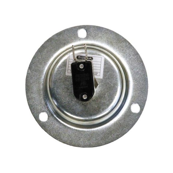 Buyers Products BUYSW911 12V Toggle Switch with 2 Blade Terminals & Recessed Panel Mount