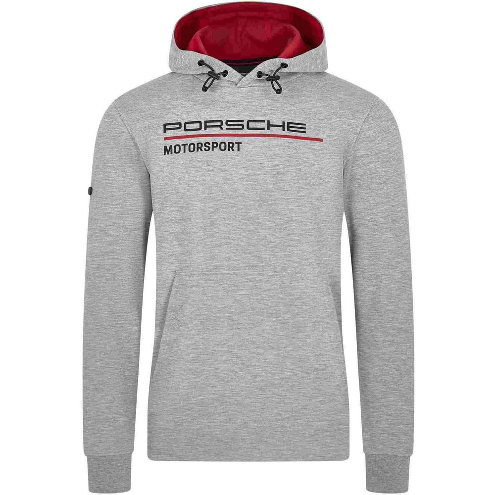 Porsche Porsche Motorsport Men's Gray Hoodie Sweatshirt