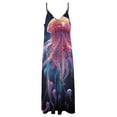 thumbnail image 3 of Octopus in The Mysterious Ocean Sleeveless Dress Woman Fashion Long Dresses Women's Summer Suit Dress Summer 2025 Women, 3 of 6