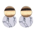 thumbnail image 2 of Pendientes colgantes de acrílico negro llamativos de Corea, 2 of 4