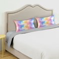thumbnail image 4 of Ryvnso Satin Pillowcase Rainbow Tie Dye-a2 Pillow Cases Standard Size 26x20in, 4 of 6