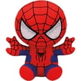 thumbnail image 2 of Ty Spiderman Plush, Red/blue, Regular, 2 of 4