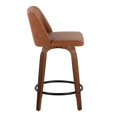 thumbnail image 5 of Toriano Counter Stools for Kitchen Counter, Counter Height Chairs, Bar Stools Set of 2, Counter Height Stools, Counter Height Chairs, Bar Stools For Kitchen Island (Camel Faux Leather), 5 of 6