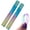 A, variant on 2pcs Flexible Rulers, 12 inch/30 cm Bendable Rulers Soft Plastic Bendy Ruler Bulk Gradient Colorful Flex Ruler Set with Inches and Metric for Classroom Office