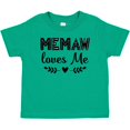thumbnail image 3 of Inktastic My Memaw Loves Me Boys or Girls Baby T-Shirt, 3 of 5