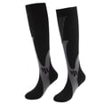 thumbnail image 2 of Socks Men Women 20-30 mmHg Athletic Fit Running Medical Pregnancy Flight Travel 4 Pair Christmas, 2 of 5