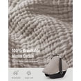thumbnail image 2 of Funda para Silla de Coche de Bebé Blissful Diary Extra Grande en Malla Gris, 2 of 7