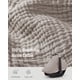 thumbnail image 2 of Funda para Silla de Coche de Bebé Blissful Diary Extra Grande en Malla Gris, 2 of 7