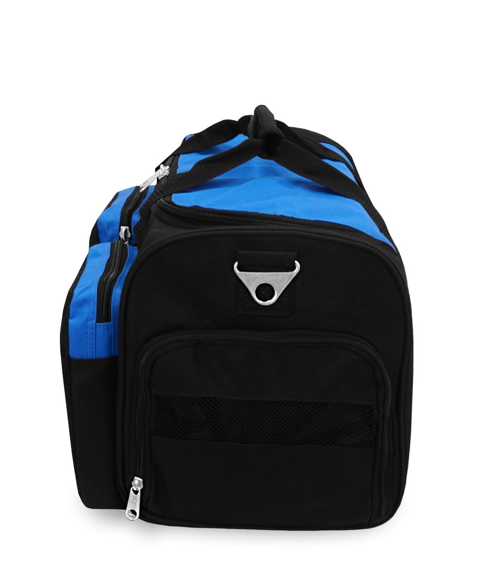 Everest Unisex Sports Duffel Bag with Wet Pocket Royal Blue