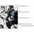 thumbnail image 2 of Death Note Anime Canvas Poster Set – Yagami Light, Ryuk, and L – Premium Matte 300 GSM Paper – Set of 3-8x10 inch - Unframed, 2 of 4