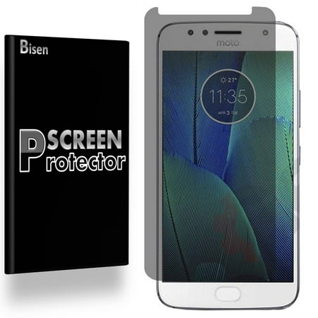 Motorola Moto Droid Turbo 2 / Moto X Force [BISEN] Privacy Anti-Spy Screen Protector, Anti-Scratch, Anti-Shock, Anti-Bubble
