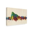 thumbnail image 2 of Trademark Fine Art 'Gibraltar Skyline' Canvas Art by Michael Tompsett, 2 of 4