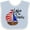 Blue and White, variant on Inktastic Lake of the Ozarks Sailboat Boys or Girls Baby Bib