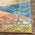 thumbnail image 3 of SAFAVIEH Saffron Claude Geometric Cotton Runner Rug, Multi, 2'3" x 8', 3 of 6