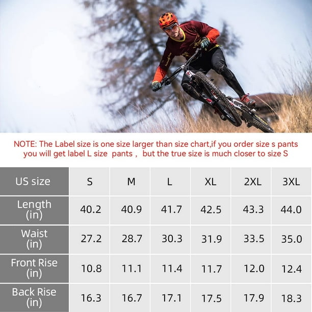  ROCKBROS Winter Cycling Pants for Men Cold Weather Hiking Pants  Thermal Pants Windproof Mountain Bike Pants Black : Clothing, Shoes &  Jewelry