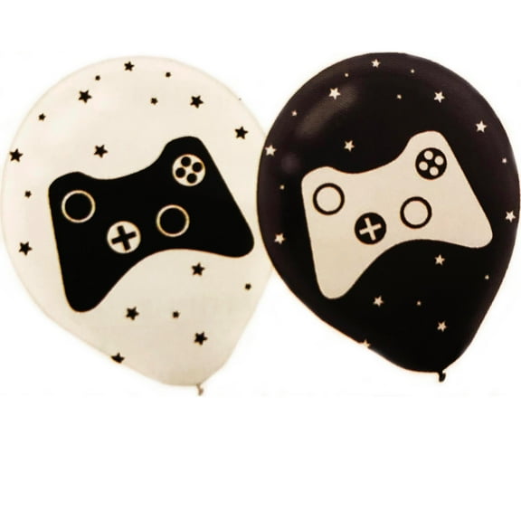12 Game Controller Assorted Colors  Balloons 11"