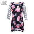 thumbnail image 2 of Wangsaura Robe Florale à Manches Longues Assortie Mère et Fille, 2 of 4
