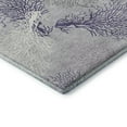 thumbnail image 4 of Addison Rugs Mayfield Washable Coastal Coral Purple Rectangle Rug, 5' x 7'6", 4 of 6