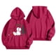 thumbnail image 1 of WILLBEST Sudadera con Capucha Estampada de Manga Larga con Diseño de Muñeco de Nieve En Bloques de Color, Estilo 2024 Chica​​, 1 of 3