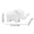 thumbnail image 3 of Adornos de Escritorio Coleccionables de Cerámica con Diseño de Elefante para la Buena Suerte, para Sala de Estar, Salón Familiar, Casa de Campo A, 3 of 8