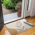thumbnail image 2 of Brown Boho Plant Pattern Door Rugs,Washable Non Slip Door Mats Indoor,Decorative Door Mats,Entry Mat Indoor for Entrance,Bedroom,Kitchen,Bathroom,17"x30", 2 of 6